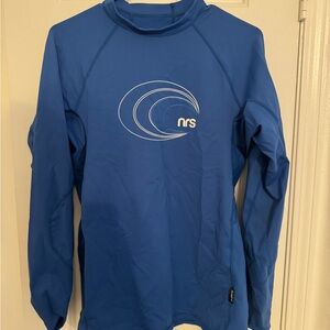 NRS Men's Blue Rash Guard